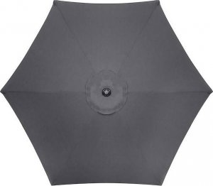 Springos Parasol ogrodowy składany 260 cm  grafitowy 4
