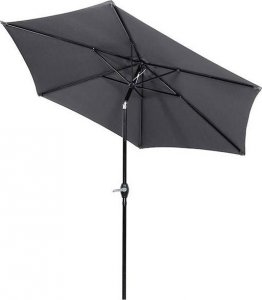 Springos Parasol ogrodowy składany 260 cm  grafitowy 6