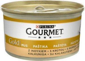 PURINA NESTLE Gourmet Gold mokra karma dla kota mus z indyka 85g 2