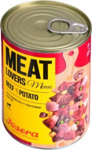 Josera Meatlovers Menu Wołowina z ziemniakami karma mokra dla psów 400g 2
