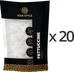 Asia Style Makaron Konjac, fettuccine 20 x 270g (cały karton) - Asia Style 2