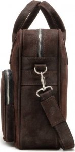 Torba Brdrene Torba męska na laptopa brązowa Brdrene bl22 3