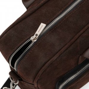 Torba Brdrene Torba męska na laptopa brązowa Brdrene bl22 7
