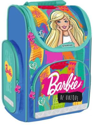 Starpak Tornister szkolny Barbie STK 47-24 niebieski (372645) 1