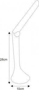 Lampka biurkowa Lumes biała  (E19701K-MT-205 BIAŁYK-MT-205-BIALY) 3