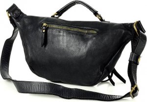 Marco Mazzini Listonoszka nerka skórzana MARCO MAZZINI czarna v211a 5