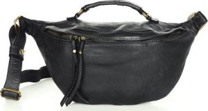 Marco Mazzini Listonoszka nerka skórzana MARCO MAZZINI czarna v211a 10