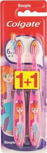 Colgate Colgate Szczoteczka DUO Uśmiech Starszaka (6+ LAT)  1 op.-2szt 2