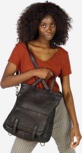 Marco Mazzini Torebka plecak 2w1 MARCO MAZZINI c. brązowy caffe v166e 2