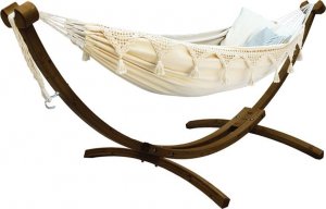Koala Hammock Zestaw ogrodowy Koala - stojak Grenada z hamakiem HW-7T, dąb G-oak-HW-7T 1