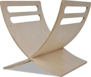 Elior Drewniany stojak na gazety Varis - topola 4