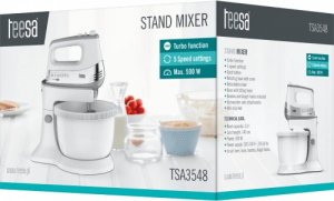 Mikser Teesa Mikser ręczny z misą obrotową 500W 7