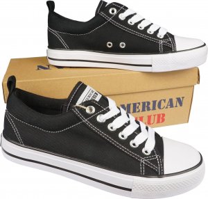 American Club Tenisówki młodzieżowe American Club LH09 BL 40 2