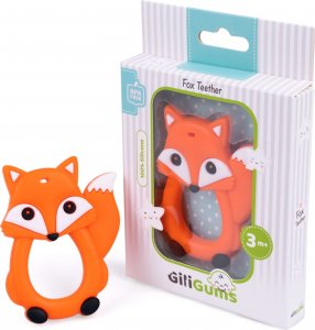 Dumel Silikonowa szczoteczka do zębów dla dzieci zielony kaktus + gryzak lisek BPA Free 4