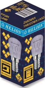 Helios ŻARÓWKA DO LODÓWKI OKAPU LAMPKI NOCNEJ E14 15W 2