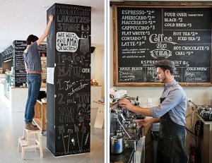 Profeos Samoprzylepna tablica kredowa Hotis 3