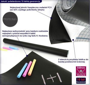 Profeos Samoprzylepna tablica kredowa Hotis 5