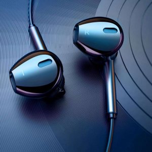 Słuchawki Alogy Słuchawki przewodowe douszne Alogy Hi-Res Bass Earphones ze złączem mini Jack 3.5mm Czarne 6