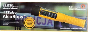 Alkomat Import Alkomat pałka policyjny, bezkontaktowy ALCOBLOW z 4 bateriami 2