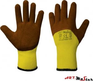 Art.Master RdragY Foam - rękawice dziane ocieplane bez szwowe, kolor żółty fluorescencyjny 9 1