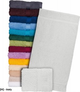 R.E.I.S. T-SOFT-50x90 - Ręcznik z wysokiej jakości frotte 500 g/m2 rozmiar 50x90cm - granatowy. 2
