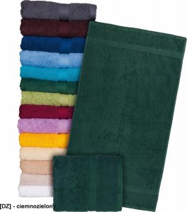 R.E.I.S. T-SOFT-50x90 - Ręcznik z wysokiej jakości frotte 500 g/m2 rozmiar 50x90cm - granatowy. 5