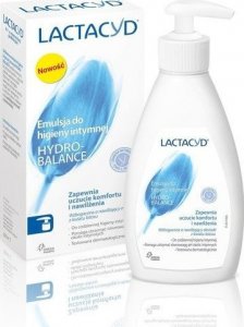 Lactacyd Lactacyd Hydro-Balance Emulsja do higieny intymnej nawilżająca z pompką 200ml 1