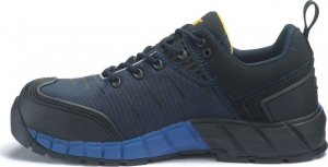 CAT CAT BYWAY CT S1P HRO SRC - półbut lekki, oddychający wierzch siateczka, kompozytowy podnosek, METAL FREE - czarno-niebieski 43 2