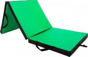 UnderFit Materac gimnastyczny 3-częściowy UF9560 180 cm x 60 cm x 6 cm zielony twardy 1