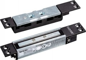 SCOT Zwora elektromagnetyczna wpuszczana 1200kg z sygnalizacją i zwłoką czasową Scot EL-2400TS 1