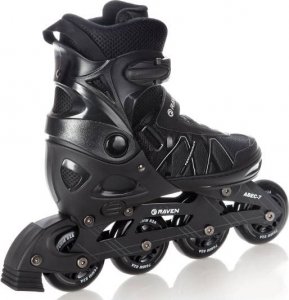 Rolki RAVEN Expert rekreacyjne regulowane czarne r. 40-43 3