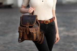 Paolo Peruzzi Plecak damski brązowy PAOLO PERUZZI T-16-BR 8