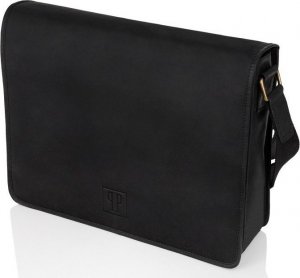 Paolo Peruzzi Zestaw męski torba i portfel czarny Paolo Peruzzi ZUP-29-BL 11