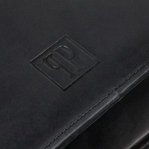 Paolo Peruzzi Zestaw męski torba i portfel czarny Paolo Peruzzi ZUP-29-BL 12