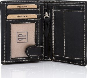 Paolo Peruzzi Zestaw męski torba i portfel czarny Paolo Peruzzi ZUP-29-BL 4