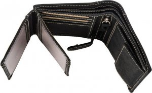 Paolo Peruzzi Zestaw męski torba i portfel czarny Paolo Peruzzi ZUP-29-BL 5