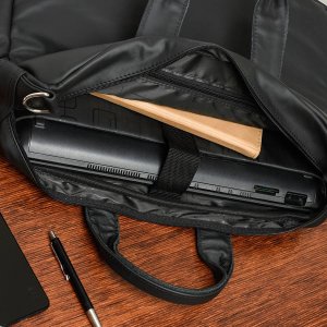 Torba Beltimore Torba męska na laptopa skórzana czarna Beltimore F12 2