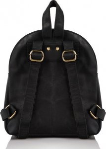 Paolo Peruzzi Zestaw plecak i portfel czarny vintage PAOLO PERUZZI ZUP-23-BL 4