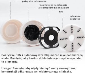 Odkurzacz ręczny Tenwin Mini odkurzacz ręczny elektryczny na biurko TENWIN 8