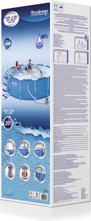 Bestway Basen stelażowy Steel Pro Max 366cm (56418) 2