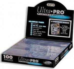 Ultra Pro Strony wzmocnione: Platinum do segregatora na karty 1