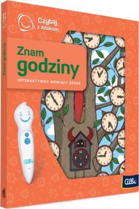 Albi Czytaj z Albikiem ZEGAR ZNAM GODZINY książka Albik 2