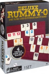 Spin Master RUMMY-O DELUXE gra planszowa klasyka remik PREMIUM 1