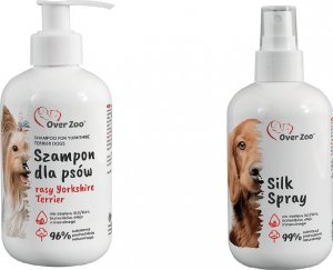 Over Zoo OVER ZOO Zestaw dla psów rasy Yorkshire terrier Szampon + Silk Spray 1