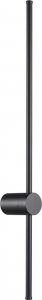 Kinkiet Step into Design Ścienna lampa minimalistyczna Sparo LED 8W stick czarna 1