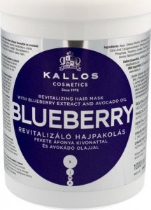Kallos KALLOS KJMN Maska do włosów Blueberry 1000 ml 1
