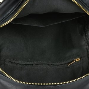 Versoli Plecak damski ekoskóra pojemny B5 regulowany modny czarny I52 3