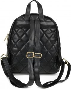 Versoli Plecak damski ekoskóra pojemny B5 regulowany modny czarny I52 5