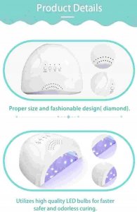 Lampa do paznokci Tech-Led Lampa UV LED 48w SUN ONE DO PAZNOK 5