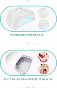 Lampa do paznokci Tech-Led Lampa UV LED 48w SUN ONE DO PAZNOK 7